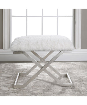 Farran Silver Small Bench