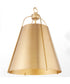 1-light Pendant Aged Brass