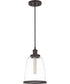 Leo Small 1-light Mini Pendant Old Bronze