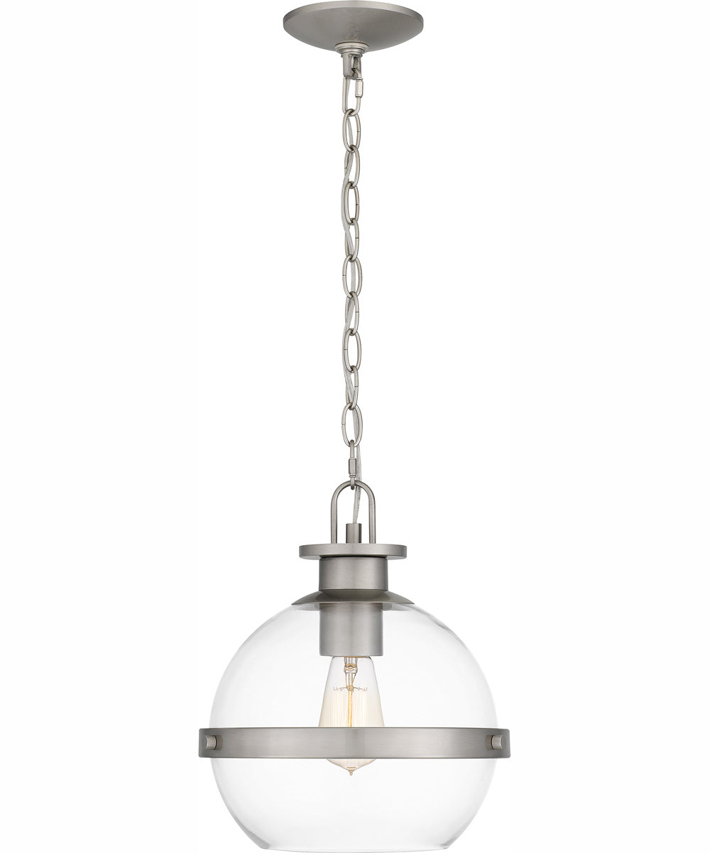 Quoizel Piccolo Pendant 1-light Mini Pendant Brushed Nickel