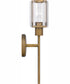 Isla Small 1-light Wall Sconce Weathered Brass