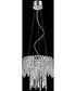 Helanie 6-Light Chandeliers Chrome/Crystals