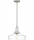 Quoizel Pendant 1-light Pendant Brushed Nickel