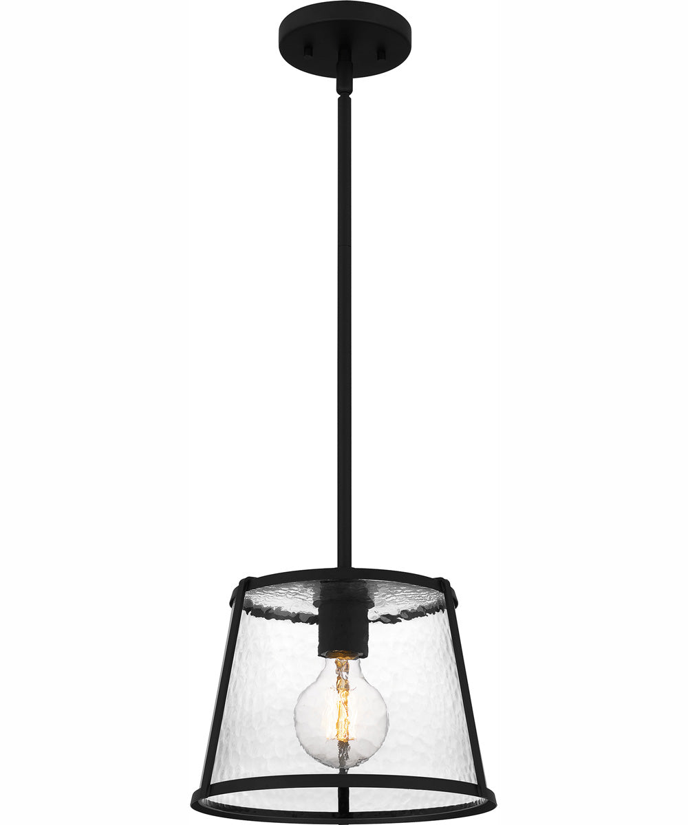 Quoizel Piccolo Pendant 1-light Mini Pendant Matte Black