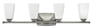 32"W Darby 4-Light Bath Four Light in Brushed Nickel