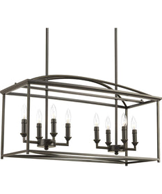 Piedmont 8-Light Farmhouse Chandelier Light Antique Bronze