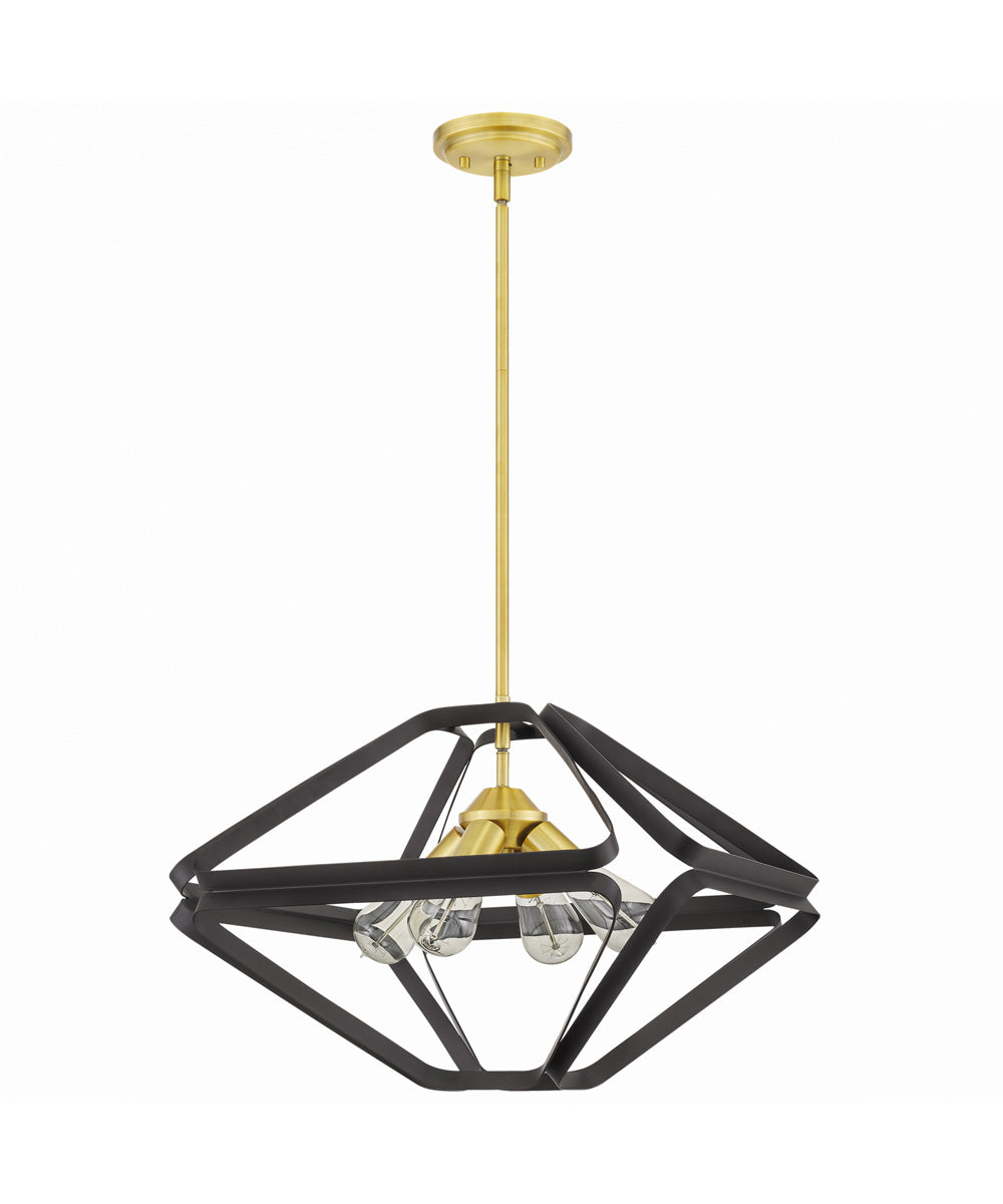 Dorsey 4-light Pendant Western Bronze