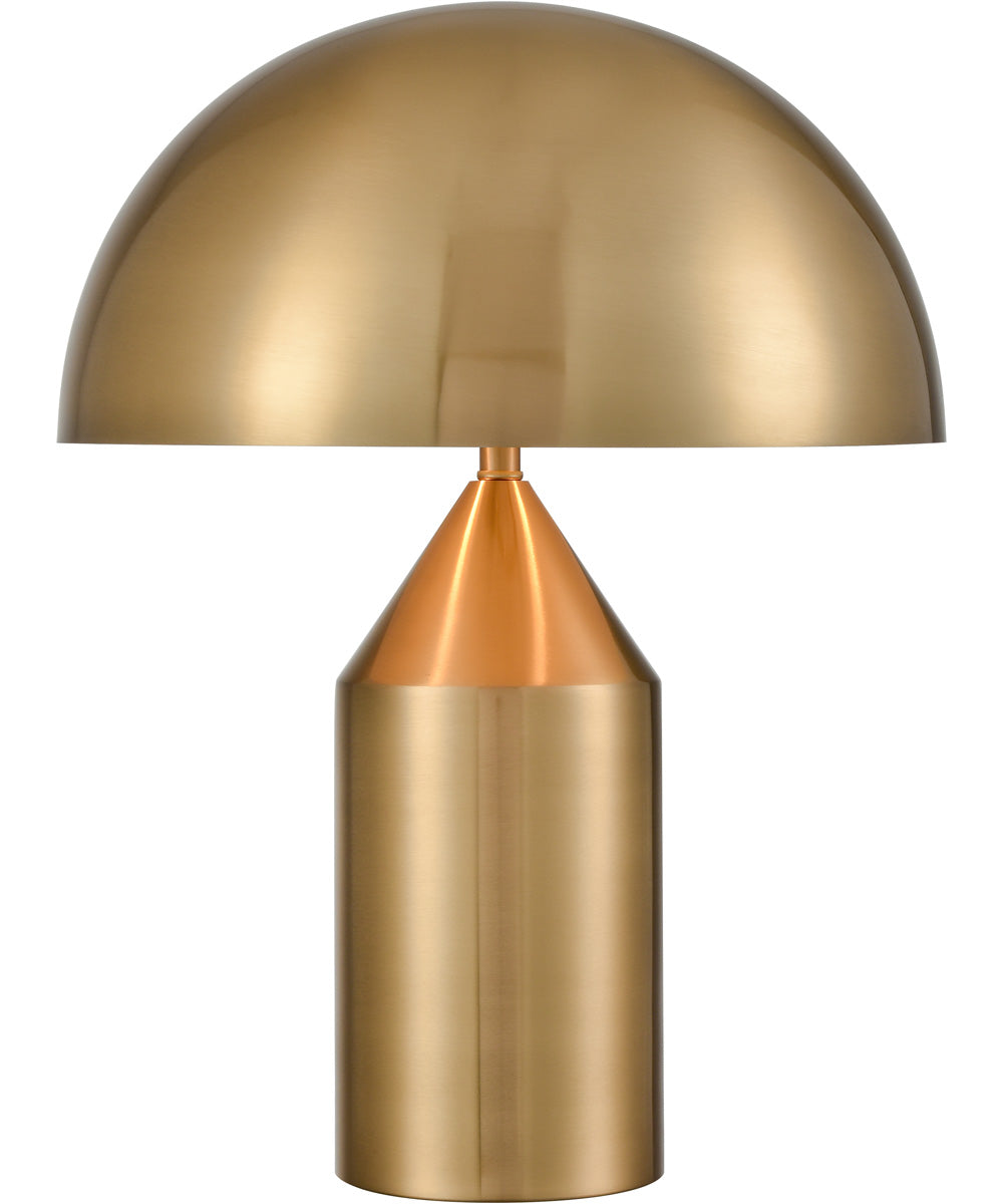 Pilleri 22'' High 2-Light Desk Lamp - Brass