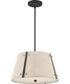 Amherst 3-light Pendant Mottled Cocoa