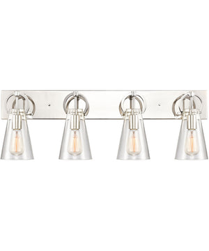 Gabby 4-Light vanity-Light  Polished Nickel