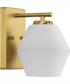 Copeland 1-Light Mid-Century Modern Vanity Light Brushed Gold