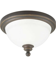 Madison 1-Light 12" Close-to-Ceiling Antique Bronze