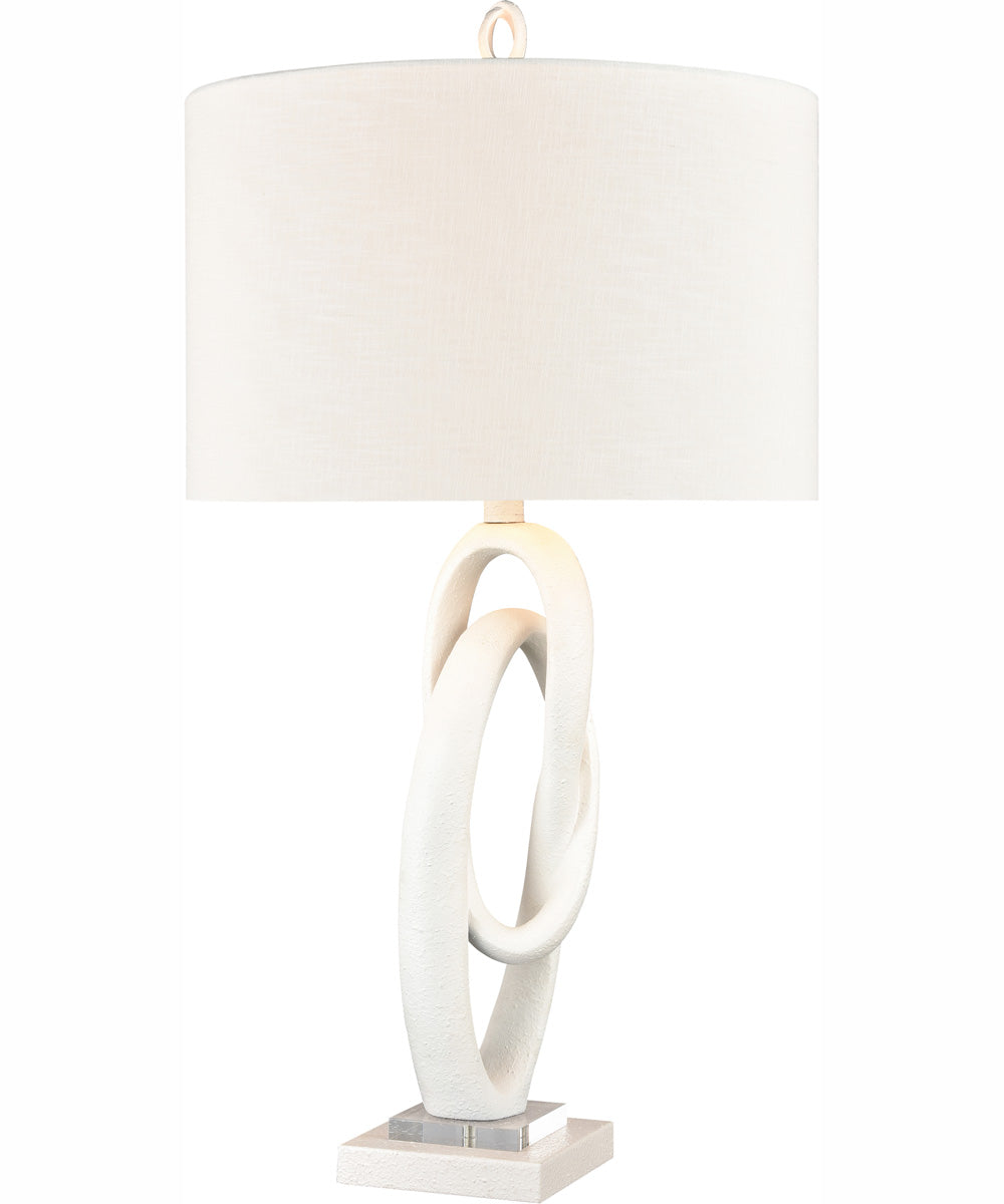 Jovian 30'' High 1-Light Table Lamp - Matte White