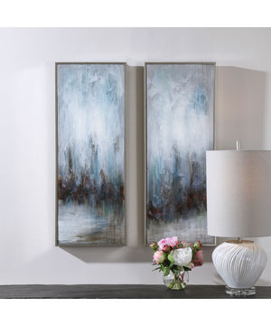 Rainy Days Abstract Art, Set of 2