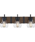 Maverick Large 3-light Bath Light Earth Black