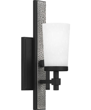 Dalton Small 1-light Wall Sconce Earth Black