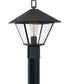 Corporal Large 1-light Outdoor Post Light Industrial Bronze