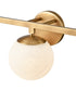 Gillian 24'' Wide 3-Light Vanity-Light - Natural Brass