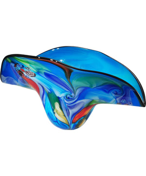 Metamorphic Hand Blown Art Glass Bowl