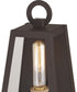 Poplar Point Small 1-light Outdoor Wall Light Old Bronze