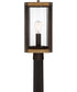 Marion Square Large 1-light Outdoor Post Light Rustic Black