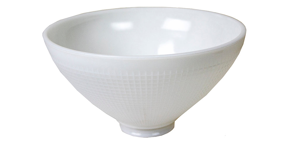 Vintage White Milk Glass Mixing Bowl - Heirloomed