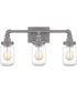 Squire Large 3-light Bath Light Galvanized