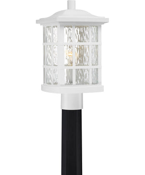 Stonington Large 1-light Outdoor Post Light White Lustre