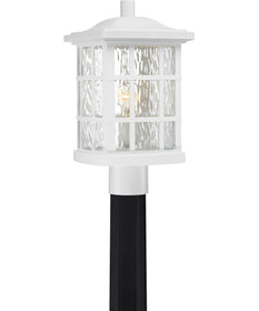 Stonington Large 1-light Outdoor Post Light White Lustre