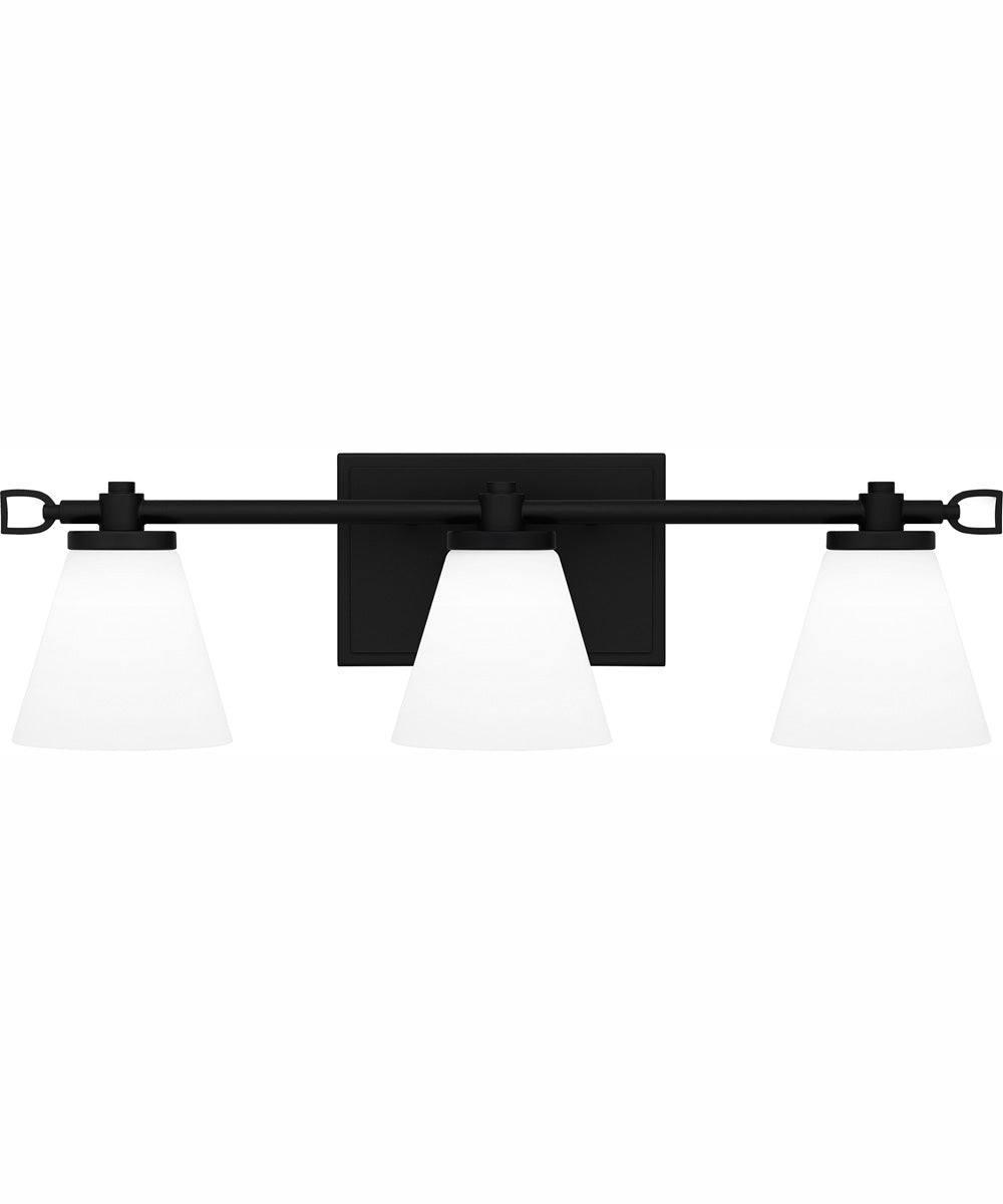 Daniels Large Bath Light Matte Black