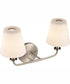 Hoyle 16'' Wide 2-Light Vanity-Light - Antique Nickel