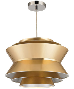 Godnik 1-Light Pendant Gold