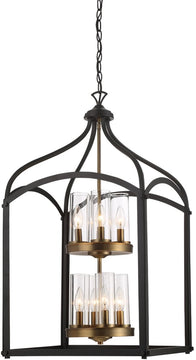 18"W Avondale 8-Light Chandelier Oil Rubbed Bronze