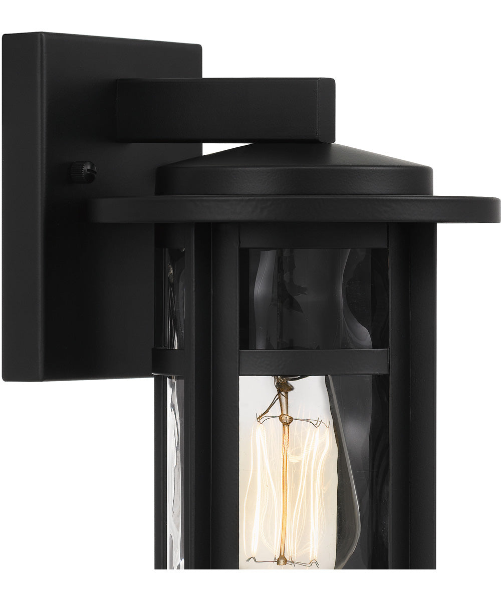 Uma Medium 1-light Outdoor Wall Light Matte Black