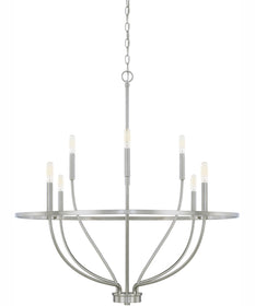 Greyson 8-Light Chandelier Brushed Nickel