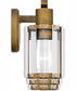 Isla Large 3-light Bath Light Weathered Brass