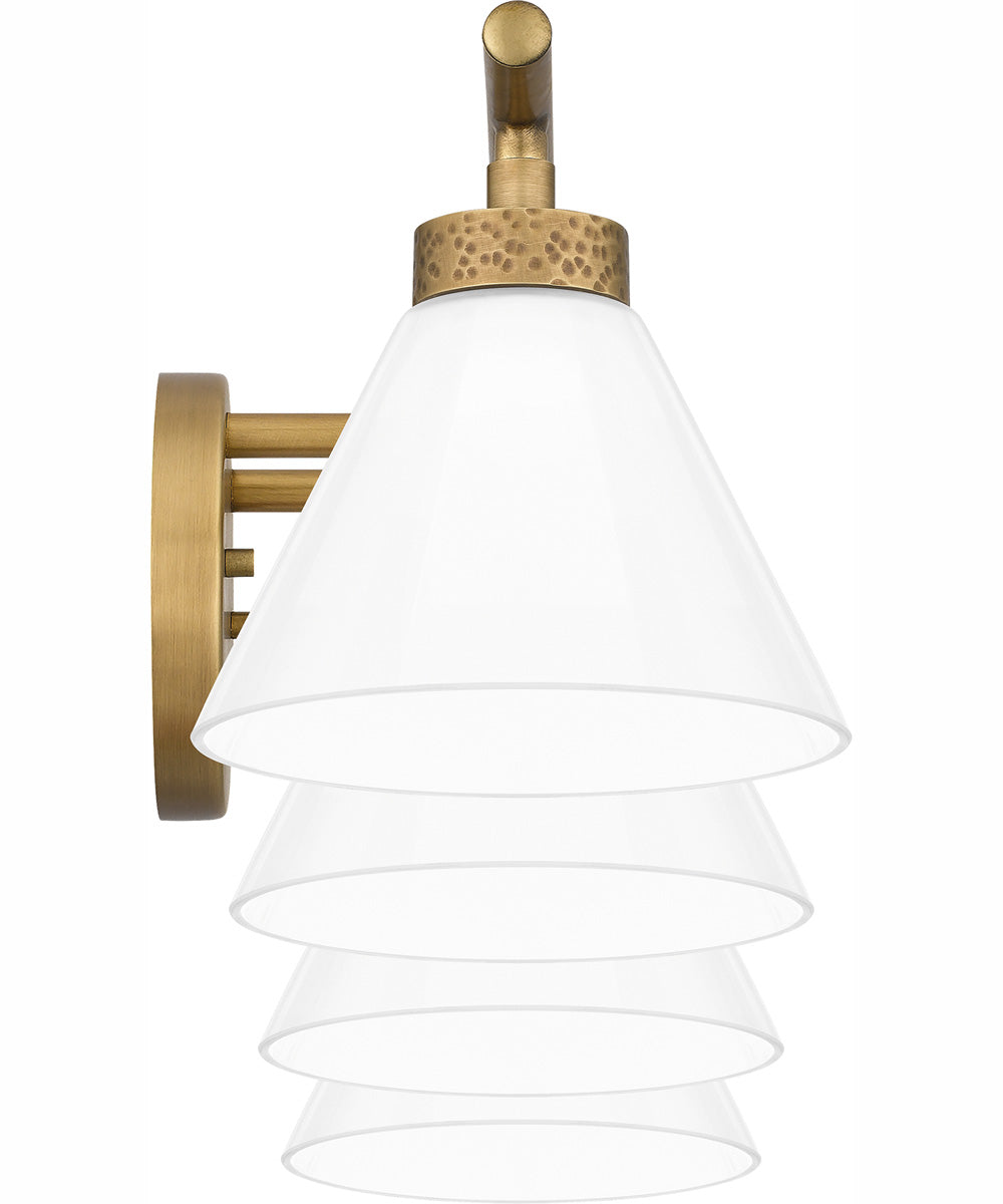 Ira Extra Large 4-light Bath Light Weathered Brass