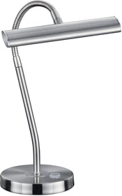 14"H Curtis LED Desk Lamp Nickel-Matte