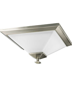 Clifton Heights 1-Light 12-1/2" Flush Mount Brushed Nickel