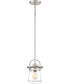 LaSalle Small 1-light Mini Pendant Brushed Nickel