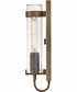 Ryden 1-Light Medium Wall Mount Lantern in Burnished Bronze