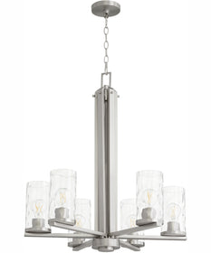 Steinway 6-light Chandelier Satin Nickel