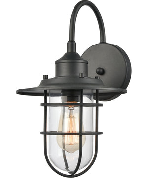 Coastal Farm 1-Light Outdoor Sconce  Charcoal