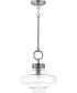 Harbor 1-Light Pendant Satin Nickel