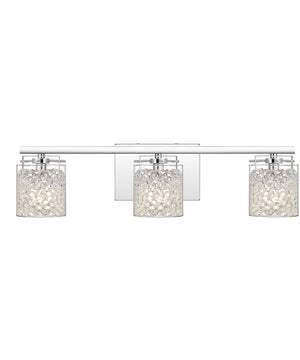 Purcell Large 3-light Bath Light Polished Chrome