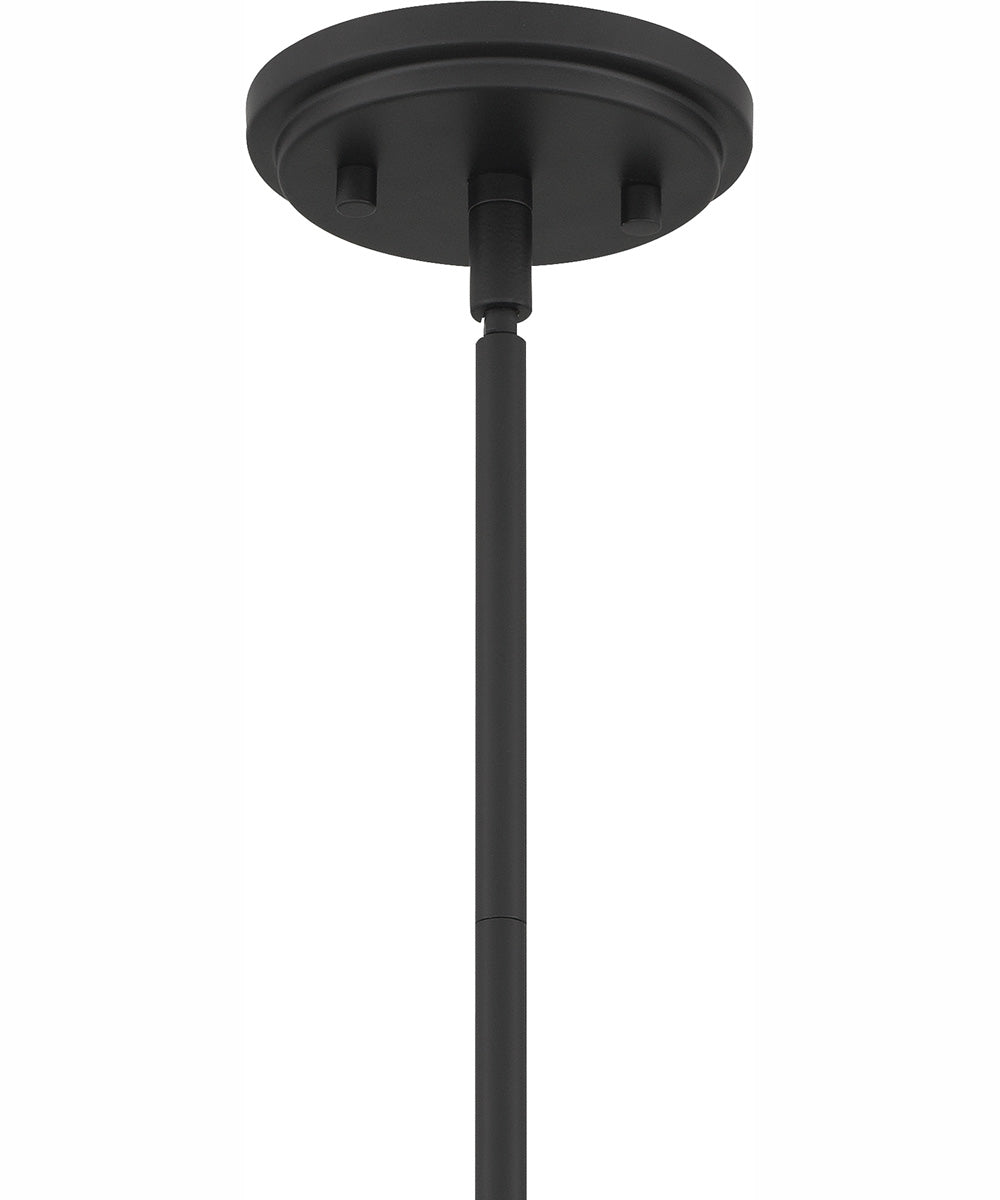 Quoizel Pendant 1-light Pendant Matte Black