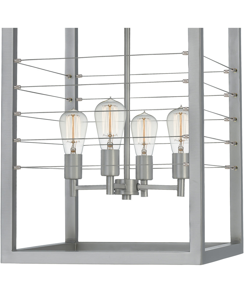 Awendaw 4-light Pendant Antique Nickel