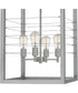 Awendaw 4-light Pendant Antique Nickel