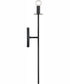 Milla 20'' High 1-Light Sconce - Charcoal Black