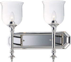 18"W Centennial 2-Light Bath Vanity Polished Nickel